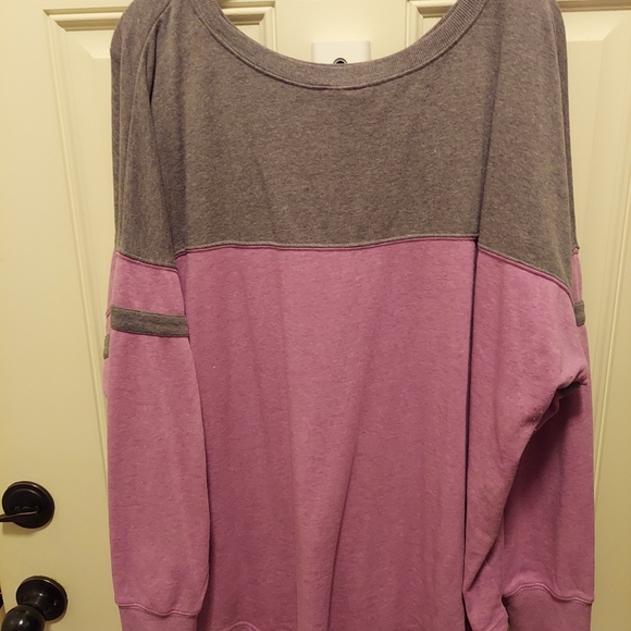 torrid Tops - Long sleeve Henley. Light pinkish color.
